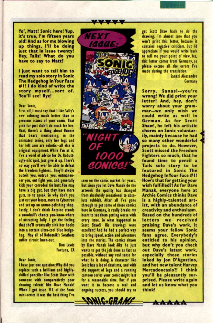 Sonic - Archie Adventure Series January 1995 Page 24